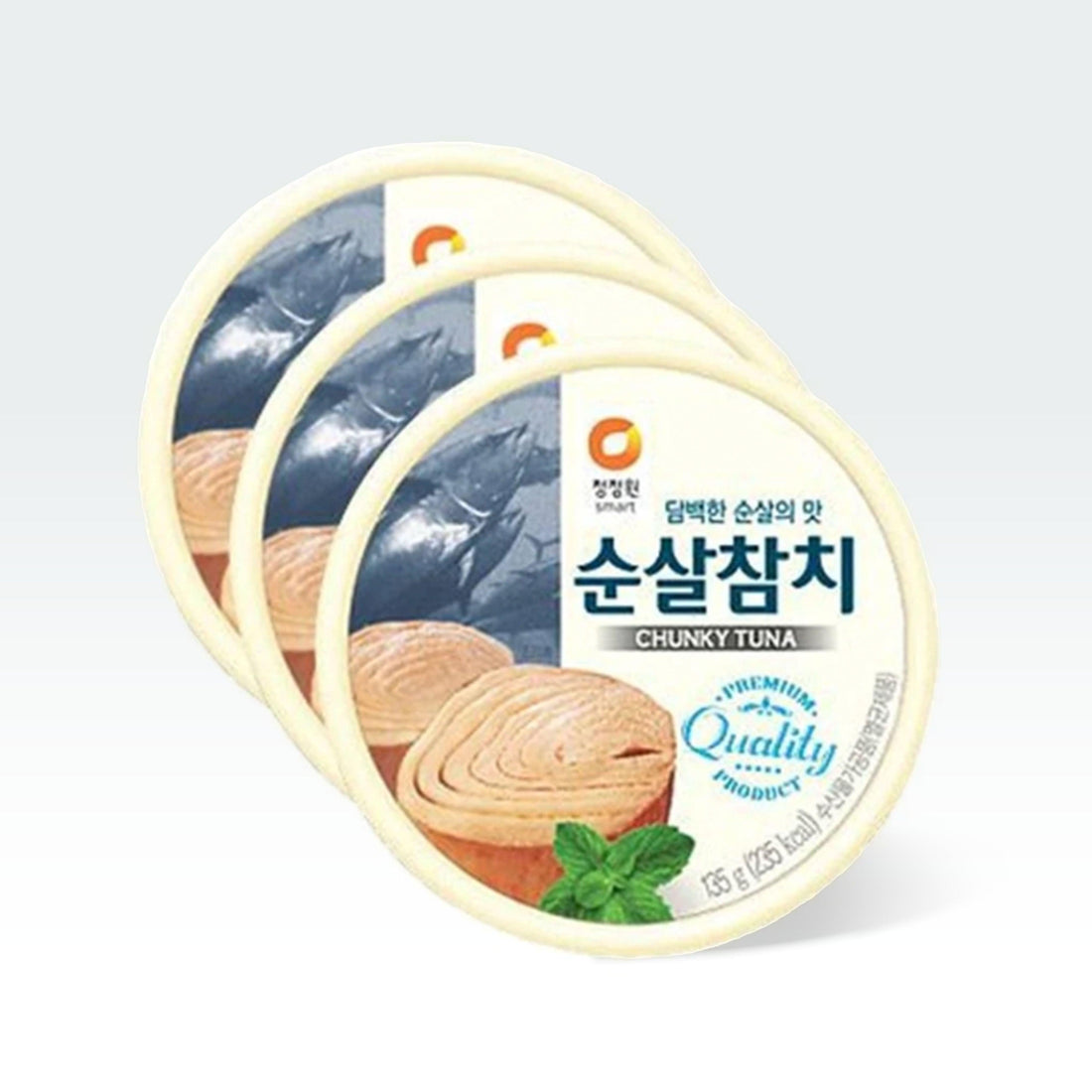 Chung Jung One Chunk Light Tuna 14.1oz(400g) 3 Cans - Anytime Basket