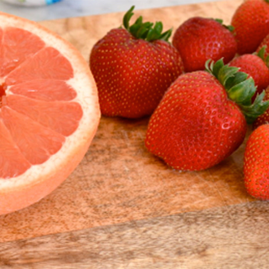 Chungjungone Hong Cho Konjac Jelly Strawberry & Grapefruit 6.35oz(180g) - Anytime Basket