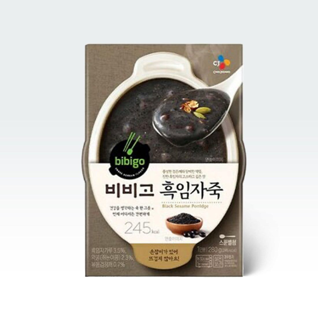 CJ Bibigo Black Sesame Porridge 9.88oz(280g) - Anytime Basket