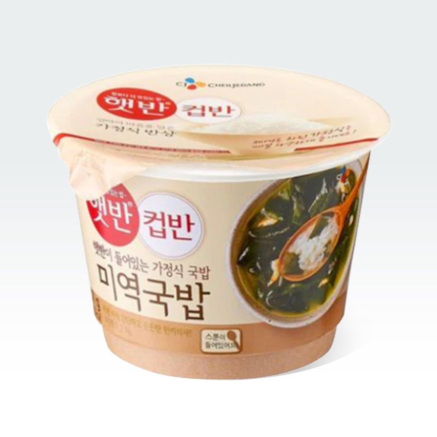 CJ Cooked White Rice with Seaweed Soup 5.9oz(167g) - Anytime Basket