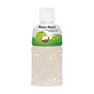 Mogu Mogu Coconut Jelly Juice Coconut Flavor 10.82 fl.oz(320ml) - Anytime Basket