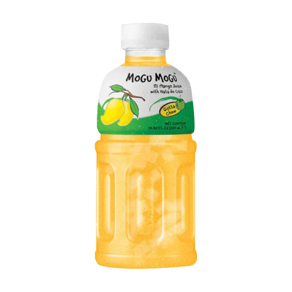 Mogu Mogu Coconut Jelly Juice Mango Flavor 10.82 fl.oz(320ml) - Anytime Basket