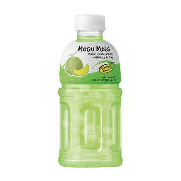 Mogu Mogu Coconut Jelly Juice Melon Flavor 10.82 fl.oz(320ml) - Anytime Basket