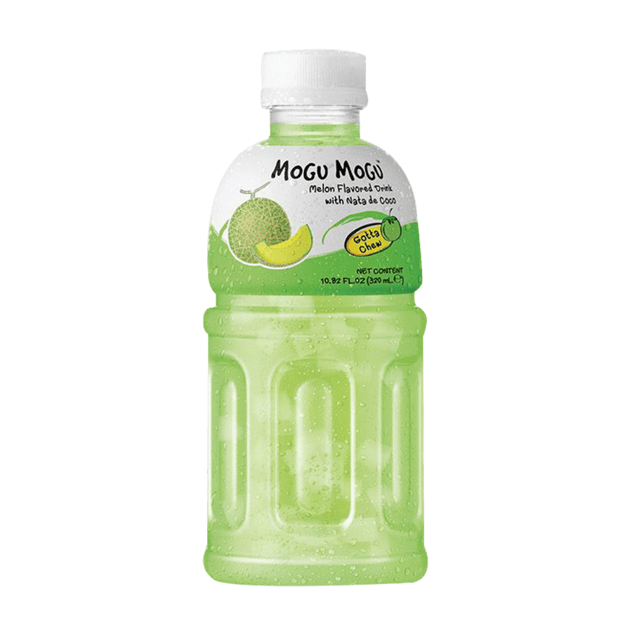Mogu Mogu Coconut Jelly Juice Melon Flavor 10.82 fl.oz(320ml) - Anytime Basket