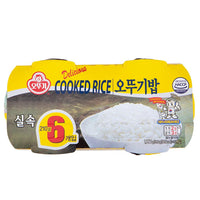 Deliciously Cooked White Rice 6Pk - Anytime Basket