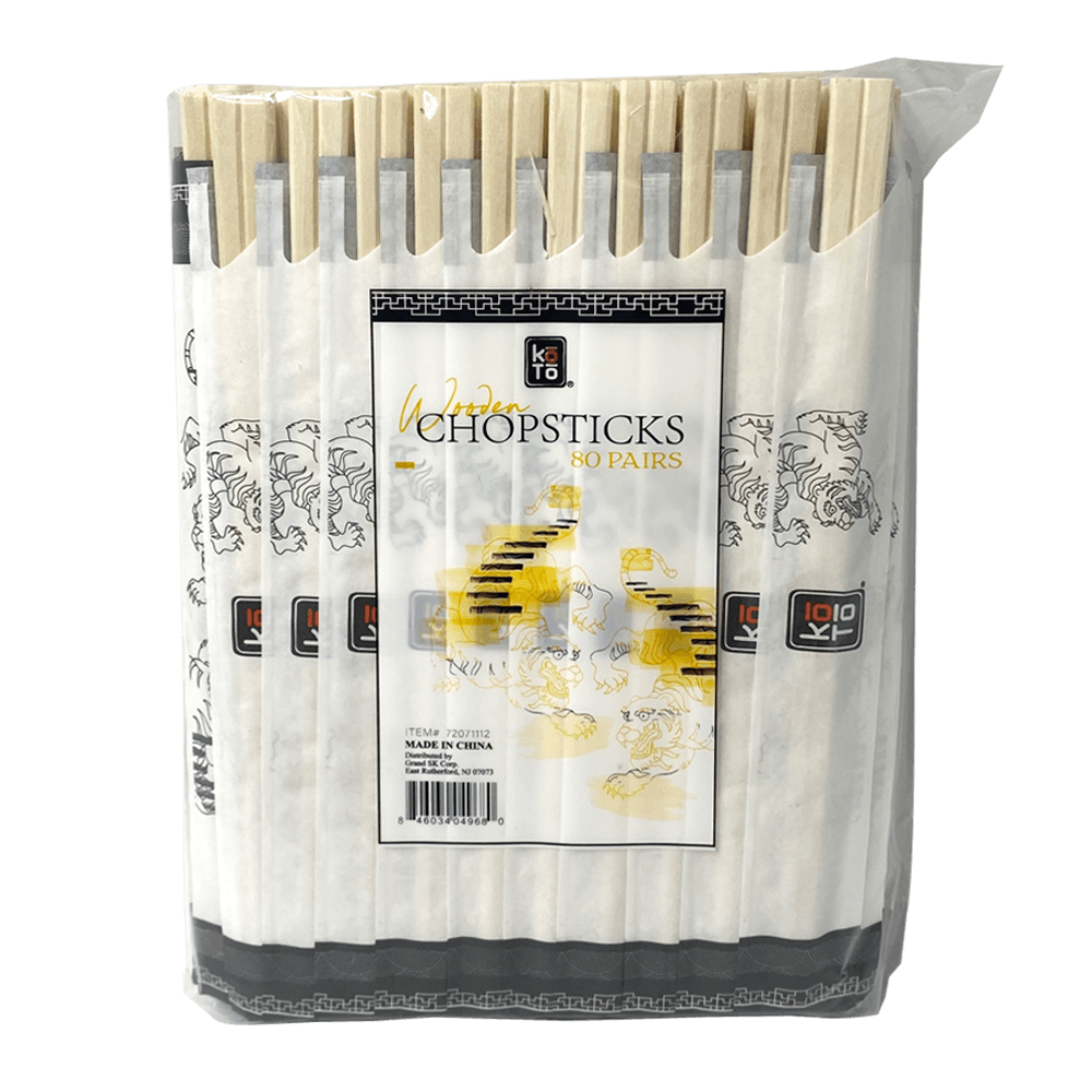 Disposable Wooden Chopsticks 80ea - Anytime Basket