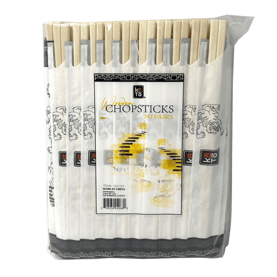 Disposable Wooden Chopsticks 80ea - Anytime Basket