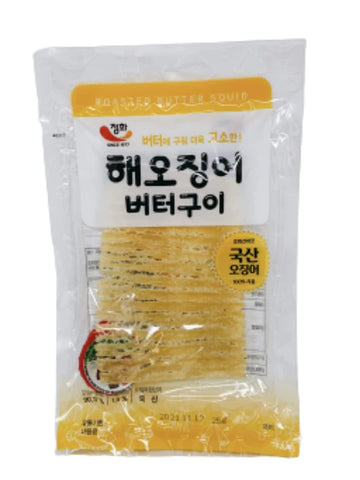 Jeonghwa Roasted Butter Squid (35 g.) - Anytime Basket