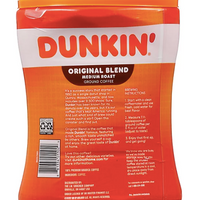 Dunkin Donuts Original Coffee Canister - 30 Oz