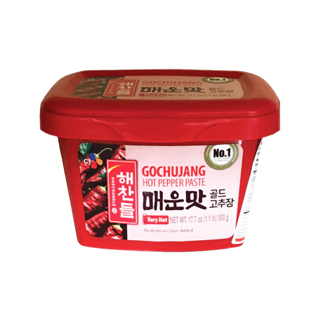 Haechandle Gochujang Hot Pepper Paste Very Hot 1.1lb(500g) - Anytime Basket