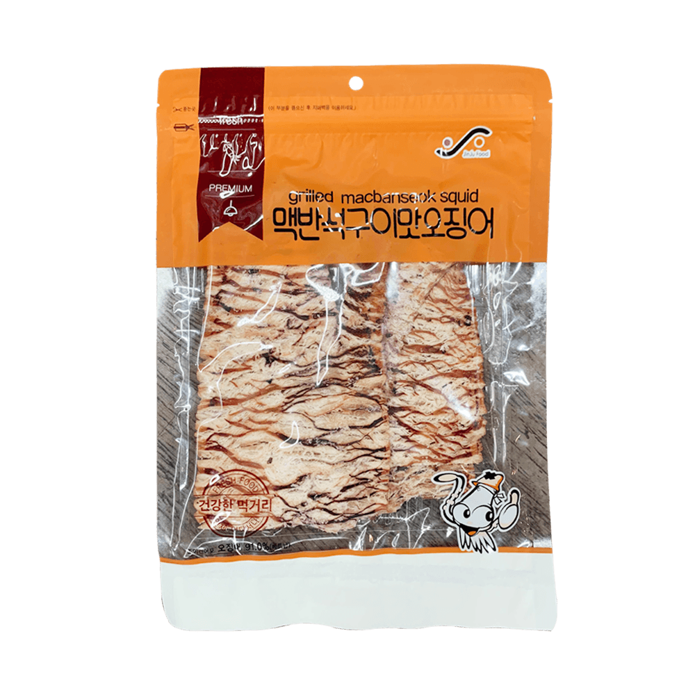 Jinju Grilled Flavor Dried Squid 2.47oz(70g) - Anytime Basket