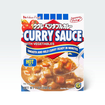 House Foods Curry Sauce Hot 7oz(200g) - Anytime Basket