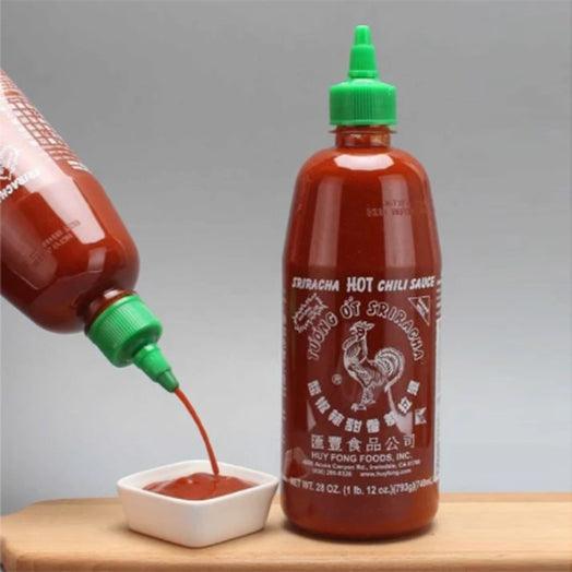 Huy Fong Foods Sriracha Hot Chili Sauce Bottle 28oz(793g) - Anytime Basket