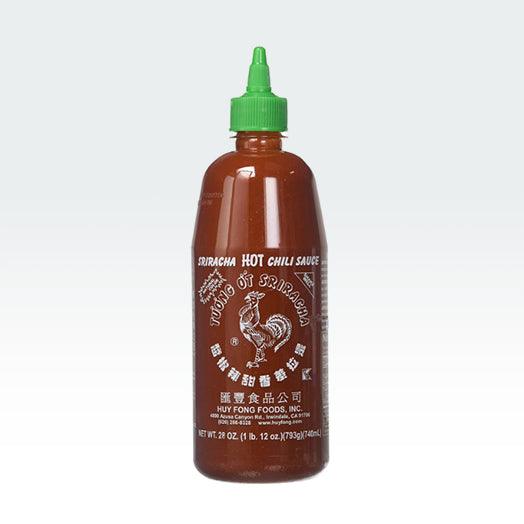 Huy Fong Foods Sriracha Hot Chili Sauce Bottle 28oz(793g) - Anytime Basket
