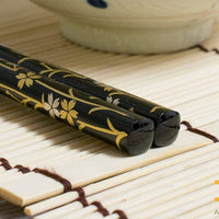 Hashimoto-Kousaku Wajima Natural Lacquered Wooden Chopsticks - Anytime Basket