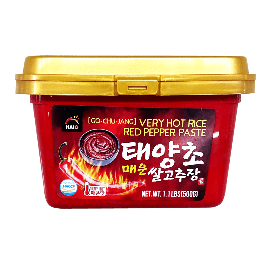 HAIO Hot Pepper Paste Hot 1.1lb(500g) - Anytime Basket