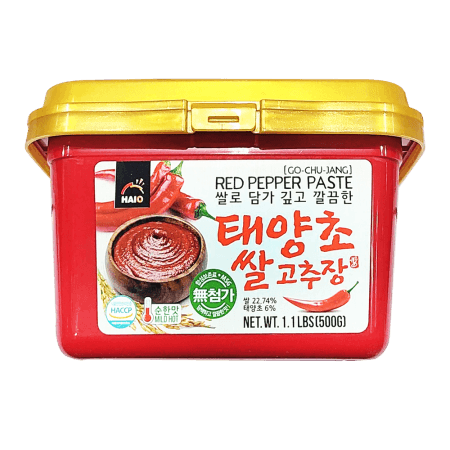 HAIO Hot Pepper Paste Mild 1.1lb(500g) - Anytime Basket