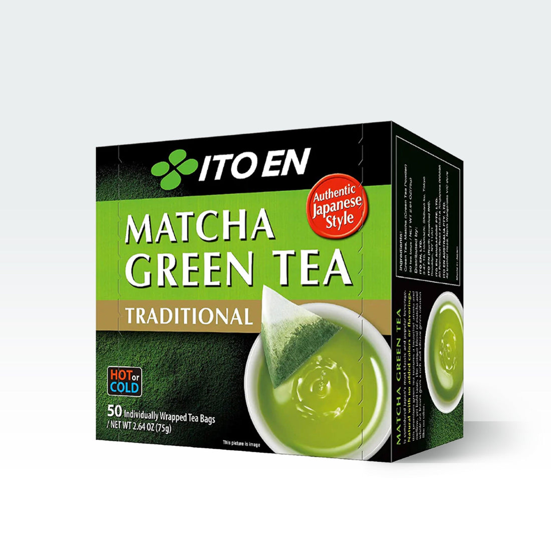 ITO EN Matcha Green Tea Traditional Tea Bags - Anytime Basket