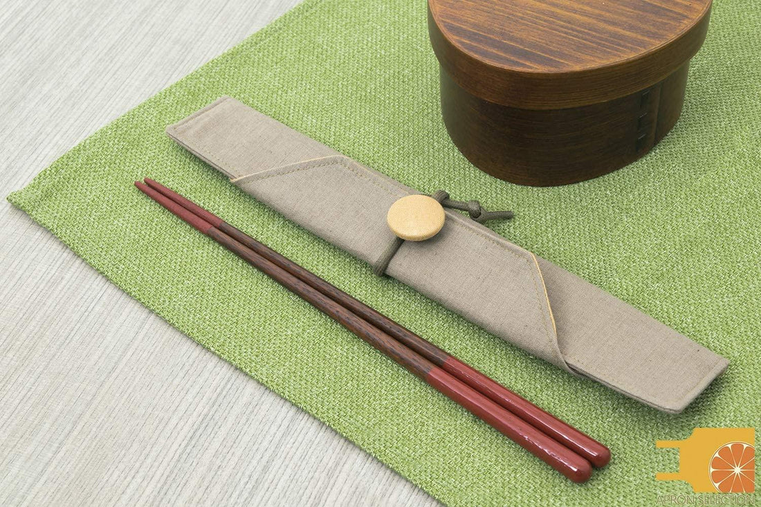 Japanese Lacquered Natural Wooden Chopsticks - Anytime Basket