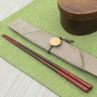 Japanese Lacquered Natural Wooden Chopsticks - Anytime Basket