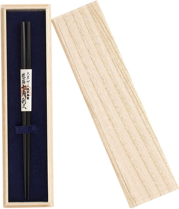 Natural Lacquered Heptagonal Chopsticks Edo Kibashi - Anytime Basket