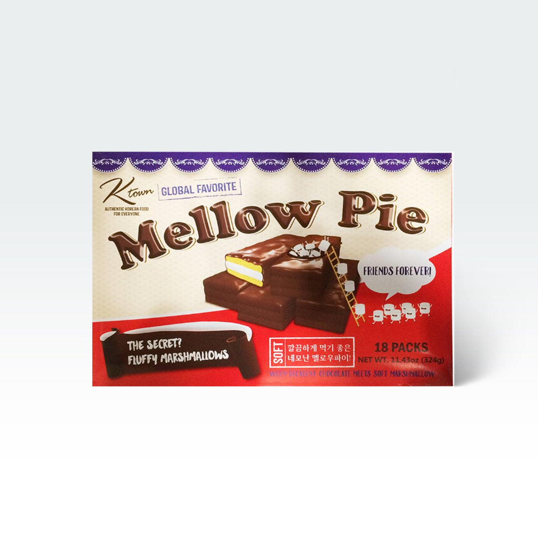 K town Mellow Pie Big Size 11.43oz(324g) - Anytime Basket