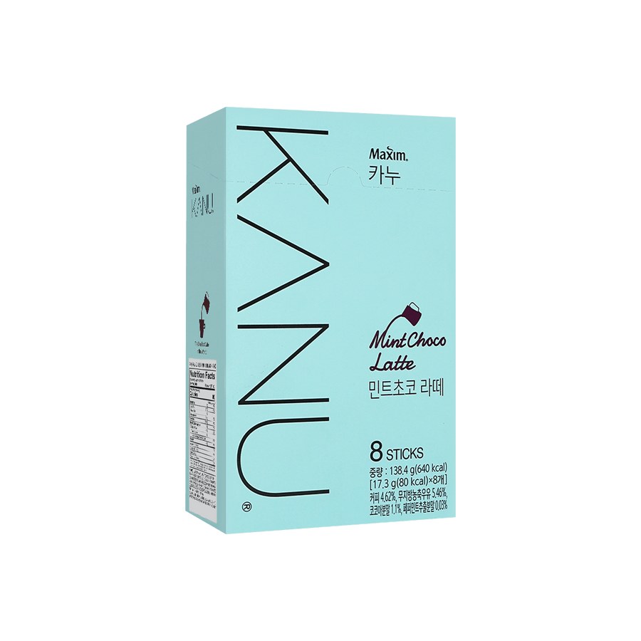 Maxim Kanu Mint Chocolate Latte 8pc*17.3g - Anytime Basket