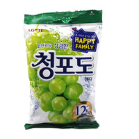 Lotte Green Grape Flavor Hard Candy 5.39oz(153g) - Anytime Basket