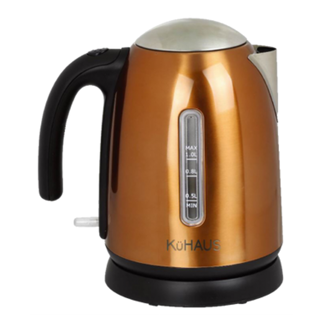 KUHAUS Electric Stainless Kettle, 50.72 fl oz,Pink 