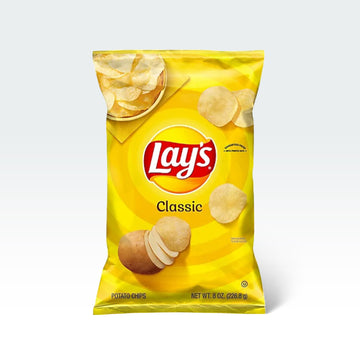 Lays Potato Chips Classic - 8 Oz