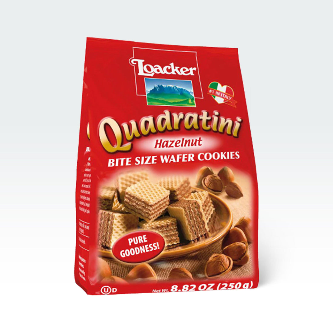 Loacker Quadratini Hazelnut 8.82oz(250g) - Anytime Basket