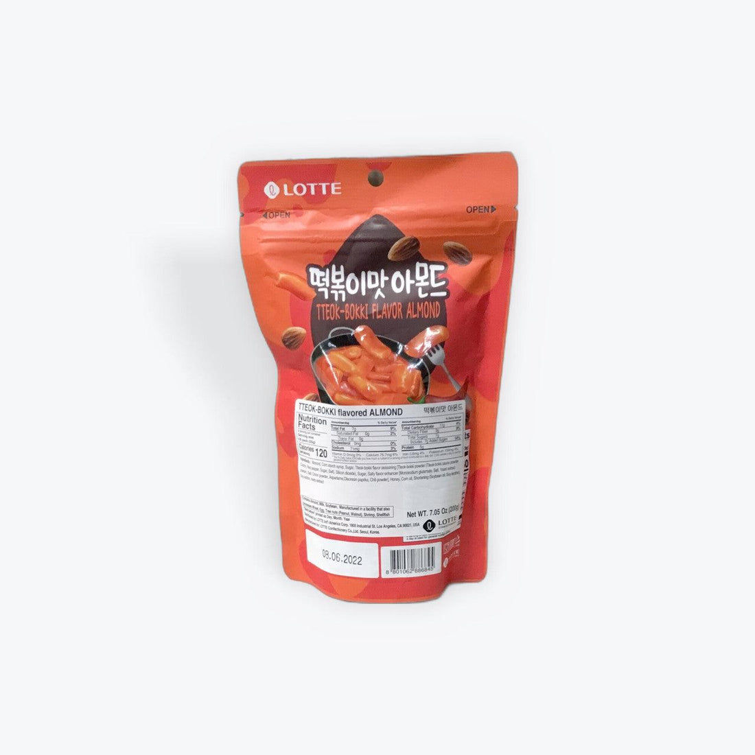 Lotte Almond Flavor Tteokbokki 7.05oz(200g) - Anytime Basket