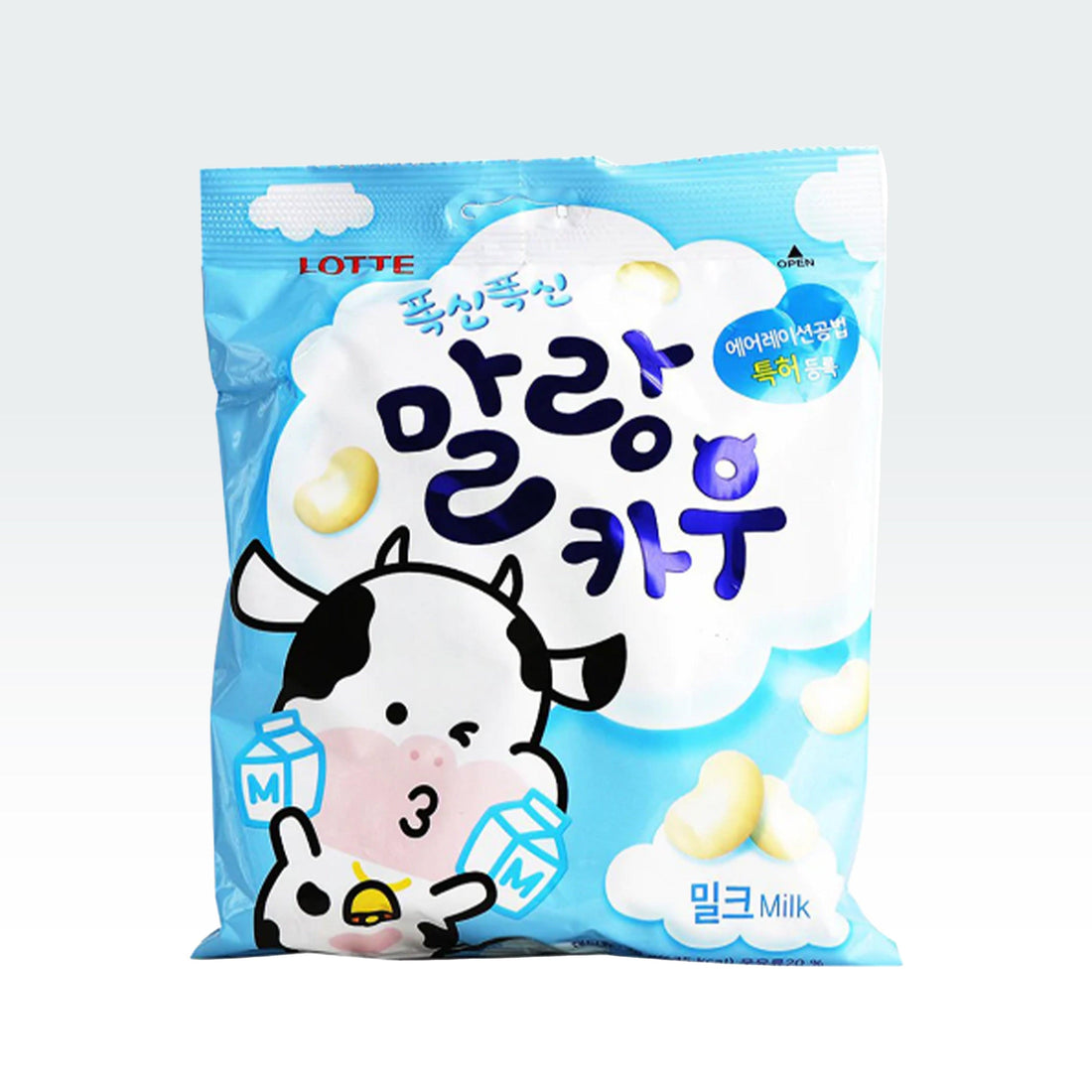 Lotte Chewing Candy Milk 5.57oz(158g) - Anytime Basket