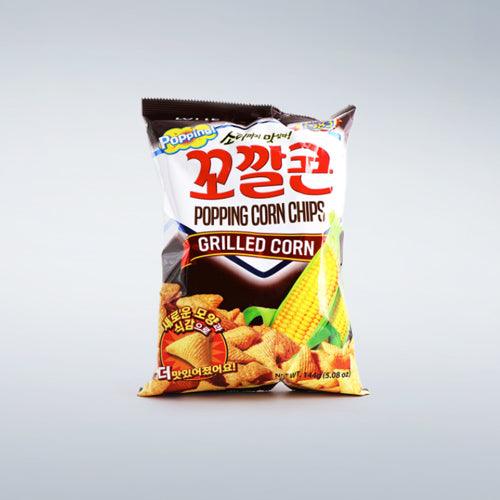 Lotte BBQ Corn Snack 5.08oz(144g) - Anytime Basket