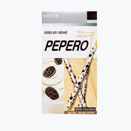Lotte Pepero White 1.13oz(32g) - Anytime Basket