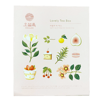 Osulloc Lovely Tea Box (Gift Set) 12 Tea Bags - Anytime Basket