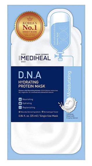 MEDIHEAL D.N.A Hydrating Protein Mask Moisturizing 10sheets