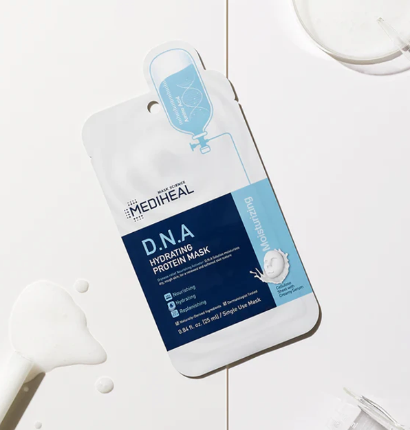 MEDIHEAL D.N.A Hydrating Protein Mask Moisturizing 10sheets