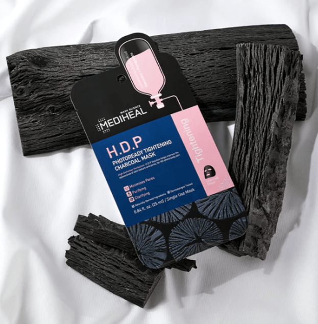 MEDIHEAL H.D.P Photoready Tightening Charcoal Mask 10sheets