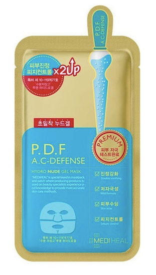 MEDIHEAL P.D.F Gel A.C-Defense Hydro Nude Gel Mask 10pcs