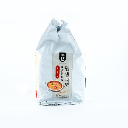 E mart Minsaeng Ramen 4.05oz(115g) x 5packs - Anytime Basket