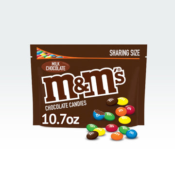 M&M's Milk Chocolate Candy Sharing Size - 10.7 oz Bag