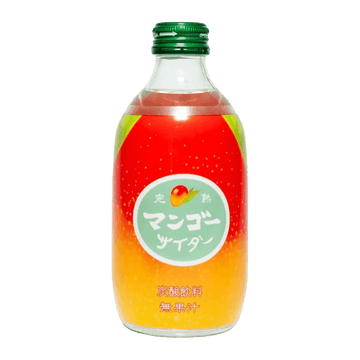 Tomomasu Mango Sparkling Soda 10.58oz(300ml) - Anytime Basket
