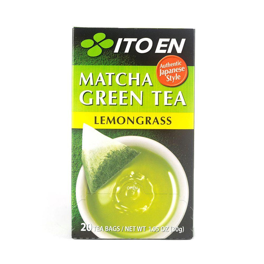 ITO EN Matcha Green Tea Lemongrass Tea Bags - Anytime Basket