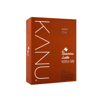 Maxim Kanu Tiramisu Latte 415.2G (24 pieces) - Anytime Basket