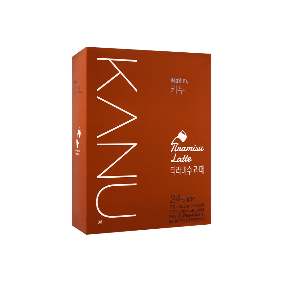 Maxim Kanu Tiramisu Latte 415.2G (24 pieces) - Anytime Basket