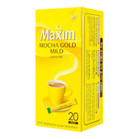 Maxim Mocha Gold Mild Coffee Mix 0.42oz(12g) 20 Sticks - Anytime Basket