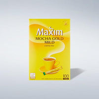 Maxim Mocha Gold Mild Coffee Mix 0.42oz(12g) 100 Sticks - Anytime Basket