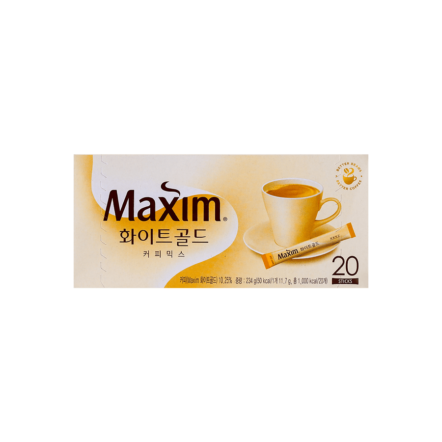 Maxim White Gold Coffee Mix 20 pack - Anytime Basket