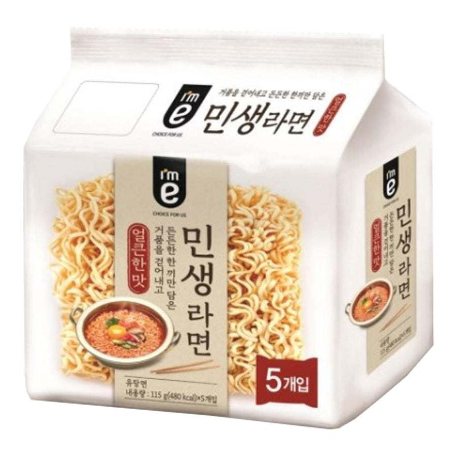 E mart Minsaeng Ramen 4.05oz(115g) x 5packs - Anytime Basket